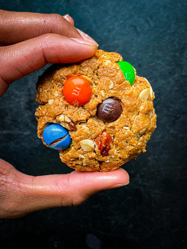 Flourless Monster Cookies
