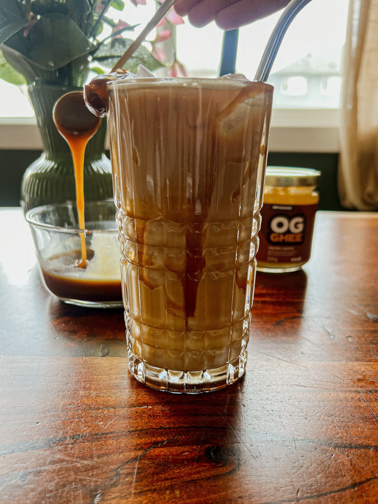 Golden Date & Biscoff Coffee Sauce