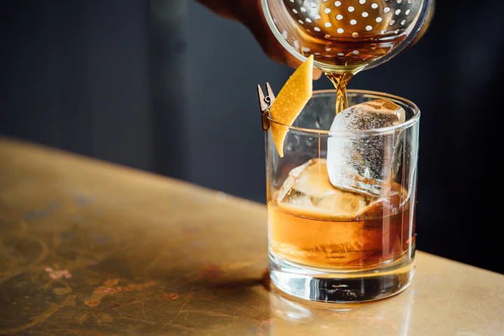 Ghee-infused Old Fashioned
