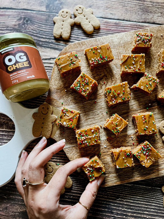 Gingerbread Chai Fudge